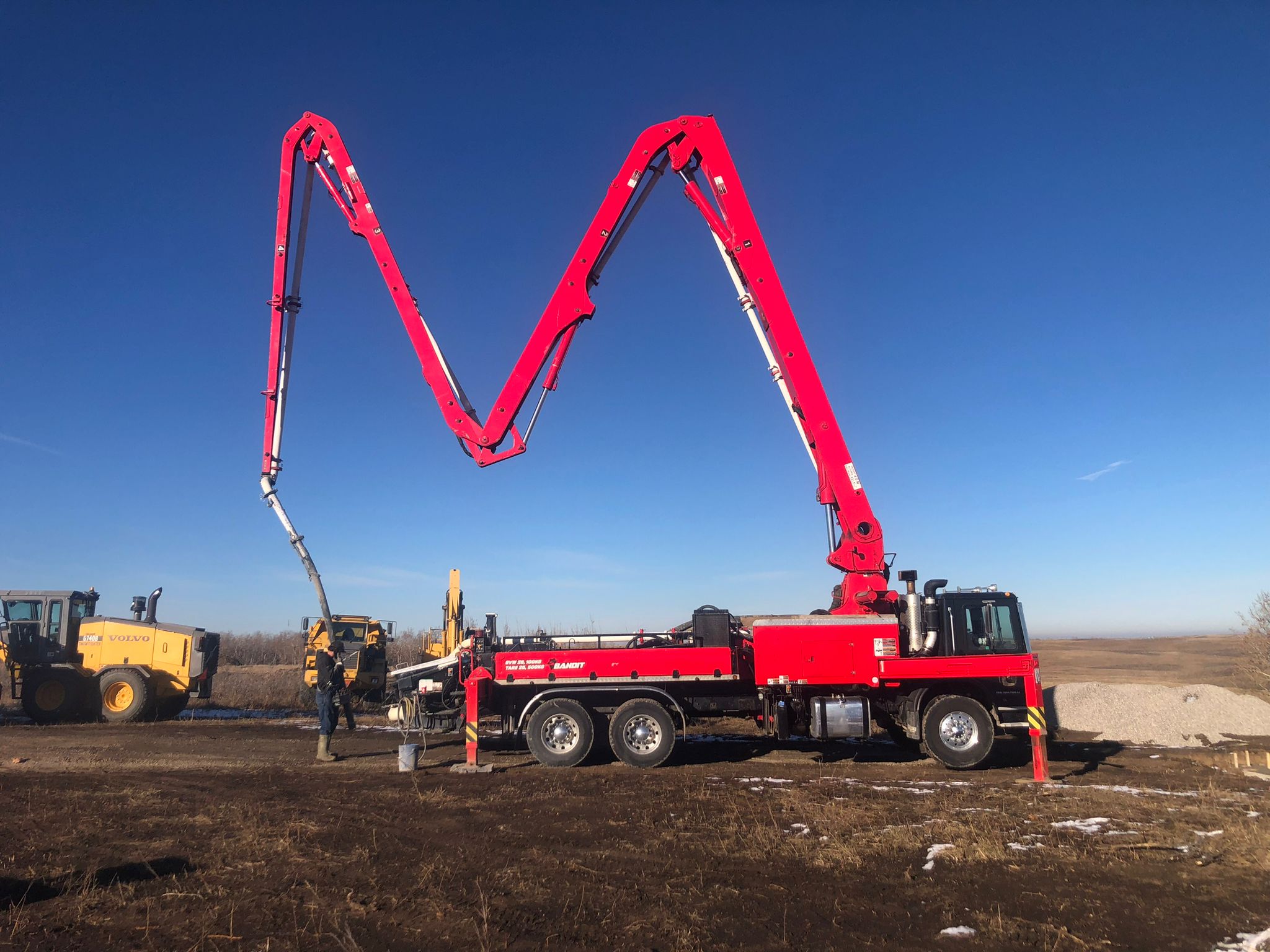 concrete pumping